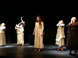 „Urma pașilor Tăi…”, un nou spectacol de teatru creștin oferit credincioșilor buzoieni