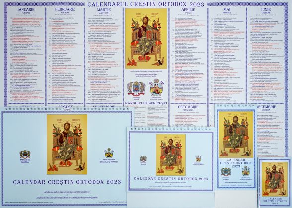 A apărut calendarul creștin ortodox pentru anul 2023 în Arhiepiscopia ...