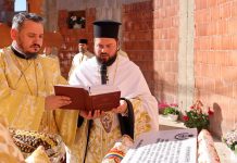 Piatră de temelie pentru o nouă biserică în Parohia vrânceană Lămotești