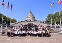 Hramul principal al capelei Mausoleului Eroilor de la Mărășești, județul Vrancea